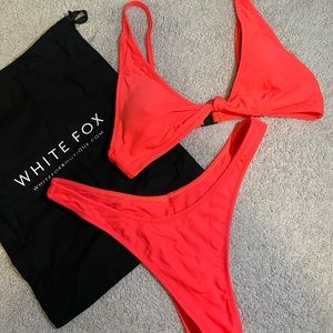 White Fox Bikini Set